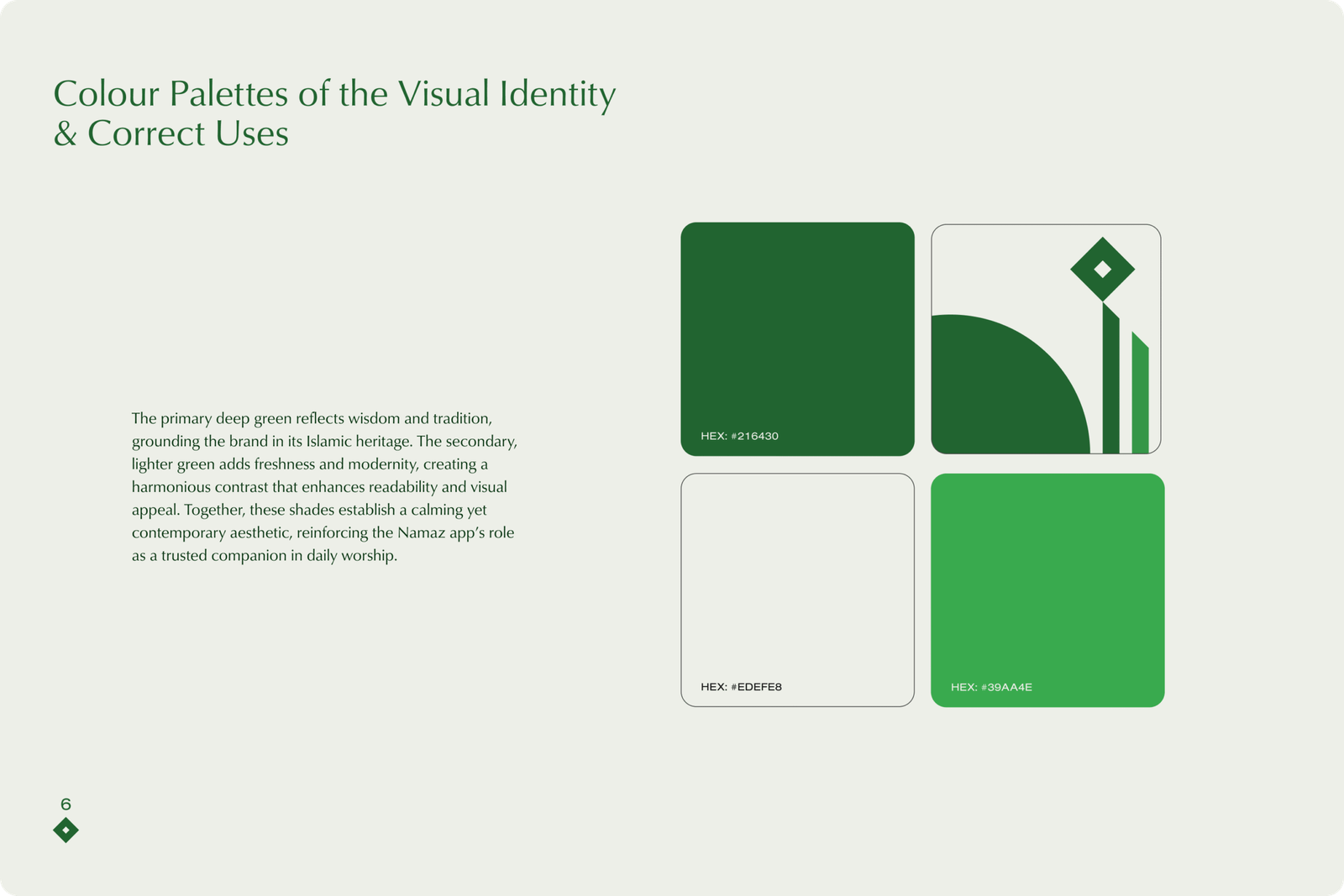 7-Colour Palettes & Correct Uses of Visual Identity